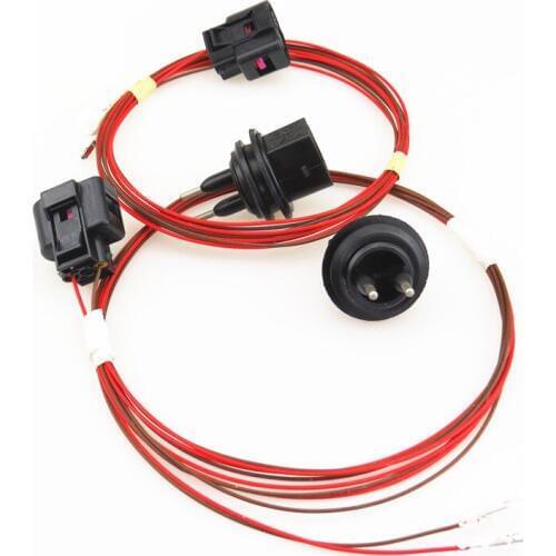 FHAWKEYEQ 2 Set Washer Level Sensor Socket Cable For VW Golf Bora Polo Caddy Sharan Tiguan Scirocco Beetle Eos A6 A4 7M0 919 376