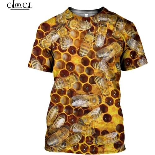 HX Popular Pure Raw Honey Newest T Shirt 3D Print Tops Harajuku Fashion Tees Women Mens T-Shirt Clothing Drop Shipping