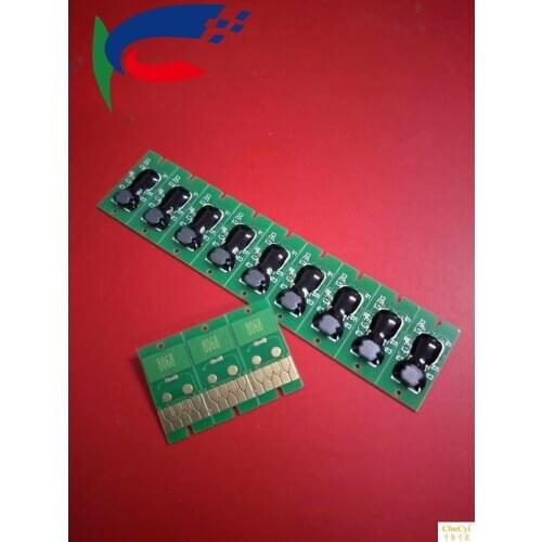 1set 9pcs 700ML T8041-T8049 T8041 T8048 T8049 Ink Cartridge Chip For Epson SureColor P6000 P8000 Printer Chip