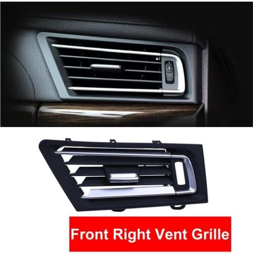 LHD Left Hand Drive Front Right AC Air Conditioning Vent Grille Outlet Panel Chrome Plate For BMW 7 series F01 F02 730 735 740