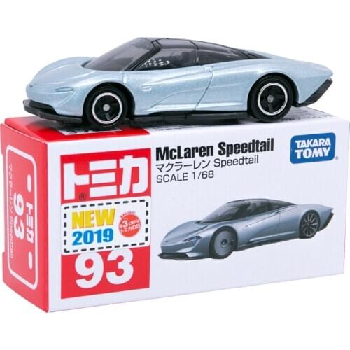 Takara Tomy Tomica No. 093 McLaren Speedtail Scale 1:68 Diecast Car Model Toy for Boys New #93