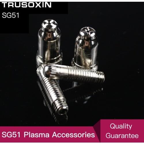 20pcs SG51 Consumables Tips and Electrodes for 60a Inverter DC Air Plasma Cutter Accessories for SG51 Cutting Torch/Gun