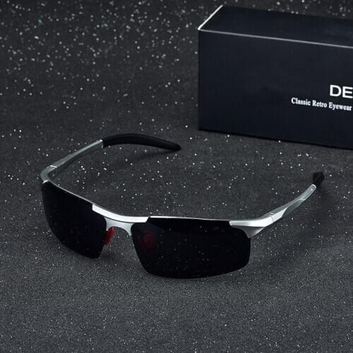 2020 Polarized Sunglasses Men Plastic Outdoor Sporting Mens Fashion Square Driving Eyewear Travel Sun Glass