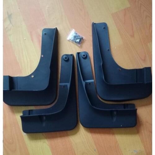 Plastic Mud Flaps Splash Guard Fender car styling for 2016 Mitsubishi Outlander car styling