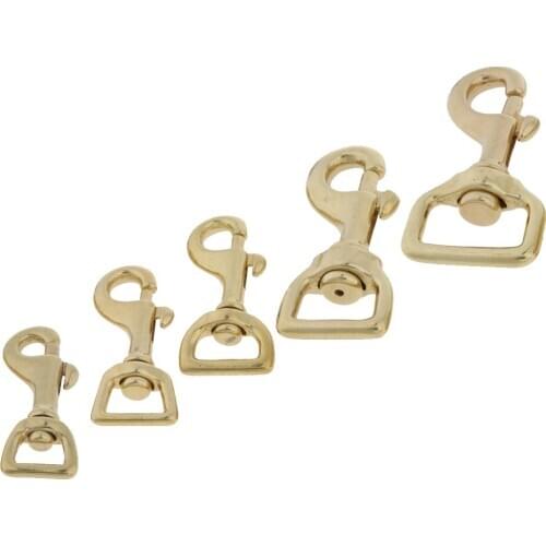 Sturdy Rotary Swivel Snap Hook Buckle Keychain Quickdraw Carabiner Camping Climbing Accessories