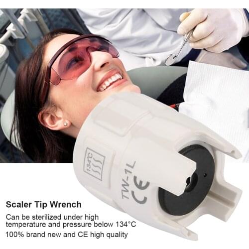 Dental Ultrasonic Scaler Tip Torque Wrench Key Compatible EMS DTE SATELEC Under Below 134 CHigh Temperature Pressure Sterilized
