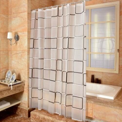 Bathroom Shower Curtain 3D Waterproof Milde wproof PEVA Bath Curtain Shower Curtains Environmental Toilet Door Curtain