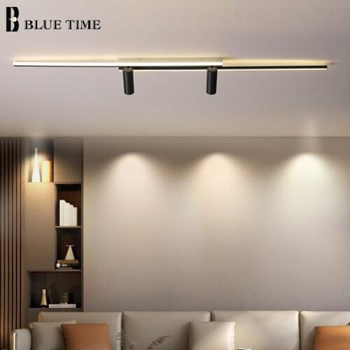 Acrylic Led Ceiling Light Modern White&Black New Ceiling Lamp For Living Room Bedroom Dining Room Aisle Corridor Lamp 110v 220v