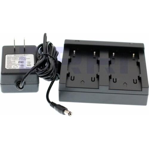 BC-30D Dual GPS Charger for 54344 TOPCON BT-66Q Trimble R7 R8 TSC1 Total Station Battery