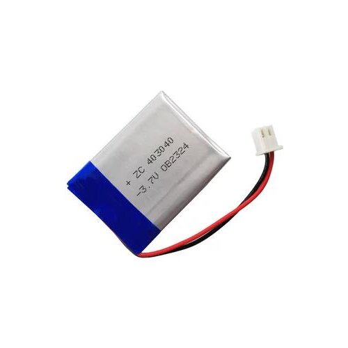 Free shipping 2pcs/lot 403040 453040 3.7v 550mah polymer lithium battery li-po rechargeable battery with XH2.54 connector