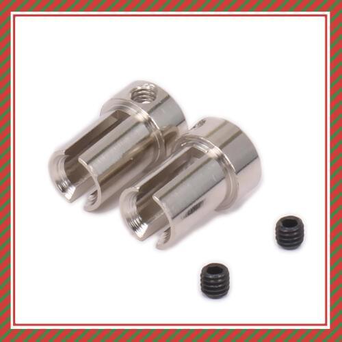 Freeshipping RCAWD 2pcs Silver Steel Universal Center Joint Cup For Rc Hobby Model Car 1/10 Wltoys K949 Crawler Joint Cup