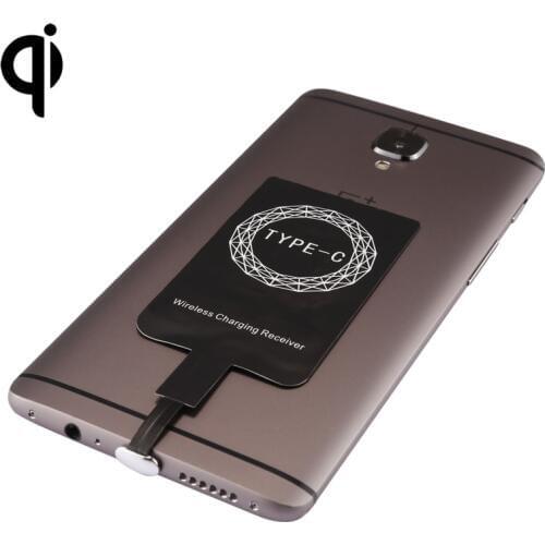 Haweel Type-c Wireless Charging Receiver 5V 800mAh Qi Standard USB C Wireless Charging Receiver For Samsung Note8 other phone