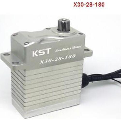KST X30-28-180 All Metal High Torque Digital Servo for helicopter cyclic Robot cars Brushless HV servo