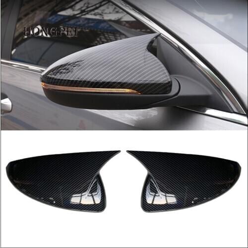 For KIA Seed 2018 2019 2020 Rearview Mirror Cover Trim Rear view Mirrors Cover Sticker Auto Parts Car Styling