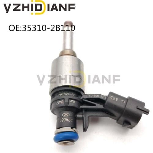 4x 35310 2B110 Fuel Injector nozzle 35310-2B110, 35310-2B130 Fits For Hyunda-i Ki-a Accen-t Veloste-r Rio Sou-l 2012-2017