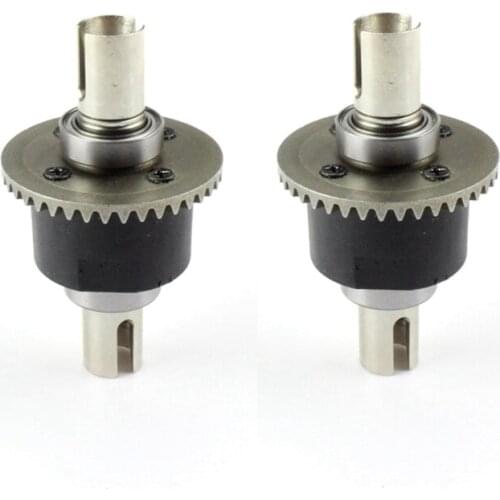 2Pcs Metal Differential Diff 104001-1930 for WLtoys 104001 1/10 RC Car Spare Parts Upgrade Accessories