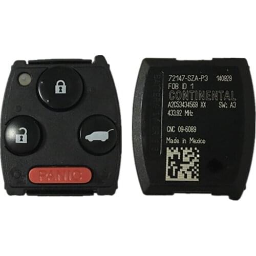 CN003115 Original 4 Button Remote key For 2009-2016 H-onda Pilot With PCF7941A FCCID 72147-SZA-P3