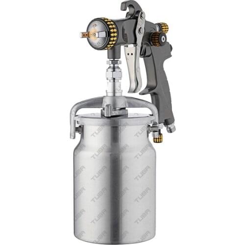 China Air Auto Great Power Suction Fed Car Painting Big Size 1.7mm Hvlp Spray Gun