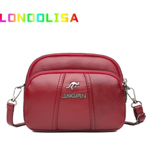 Luxury Female Handbags Designer Brand Pu Leather Crossbody Bags for Women 2021 New Simple Fashion Small Shoulder Messenger Bag