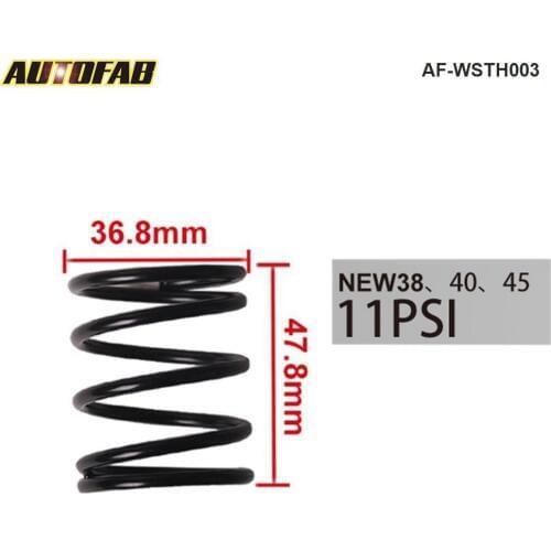 38MM 40MM 45MM TURBO EXTERNAL WASTEGATE WG SPRING COATED REPLACEMENT 11 PSI /0.78BAR JUST FOR TURBO SMART AF-WSTH003