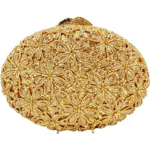 Cobblestone Flower pattern Tote bags for women Crystal Lnlay Crossbody Bags Women A511