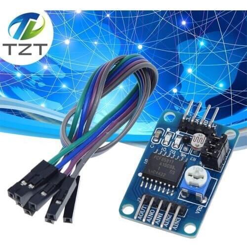 TZT PPCF8591 module AD / DA conversion modules analog-to-digital / digital-to-analog conversion for arduino