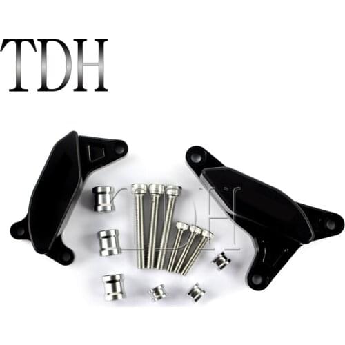 1 Set Motorcycle Engine Stator Cover Slider w/ Mounting Screws For Yamaha FZ8 2012 2013 Engine Guard Protector Crash Pad Frame