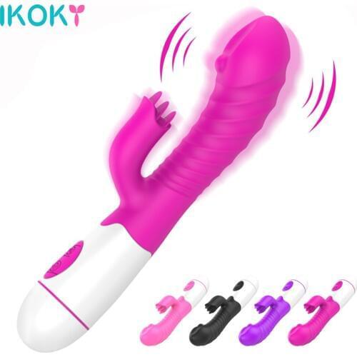 30 Frequency Female Masturbator Dildo Rabbit Vibrator Sex Toys Adult Toy Erotic Vibrators For Women Anal Nipple Vagina Massage