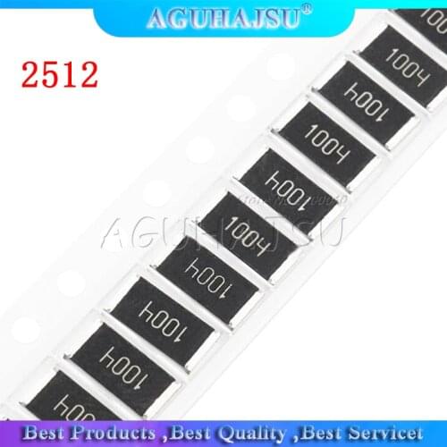 50Pcs 2512 SMD chip fixed resistor 1% 1W 0.1R 0.01R 0.05R 0.001R 0.33R 1R 0R 10R 100R 2W 0.001 0.01 0.1 0.33 0.05 1 0 10 100 ohm