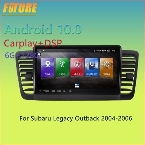 Android Car Radio Stereo For Subaru Legacy Outback 2004-2006 Multimedia Player GPS Navigation Tape Recorder Auto Radio Head Unit