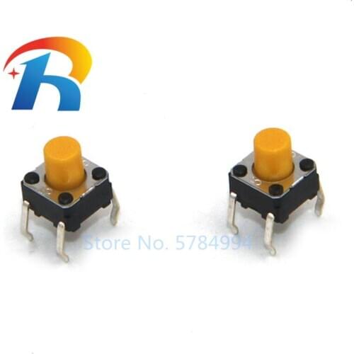 Free shipping 100pcs/lot New original B3F series light touch switch B3F-1062 button switch 6*6*7mm DIP 4Pin 1.47N