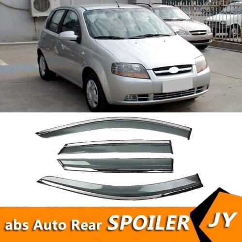 For chevrolet aveo 2005-2007 Window Visor Vent Shades Sun Rain Deflector Guard For chevrolet aveo Auto Accessories 4PCS/SET