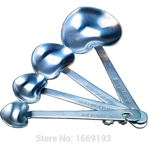 Delicate Measuring Spoon,A Sets Of Four Pieces,Non-toxic Tasteless,Safety,Environmental Protection,Durable Direct Selling