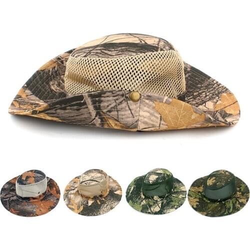 Sun Hat Wide Brim Camouflage Outdoor Fisherman Hat