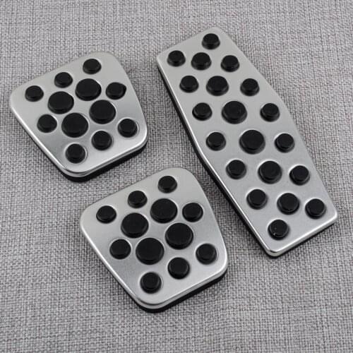 1 Set Car MT Accelerator Brake Clutch Pedal Pad Fit For Opel Vauxhall Insignia 2015 2014 2013 2012 2011