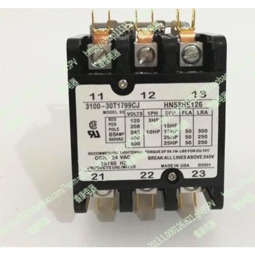 Spot supply air conditioner contactor compressor contactor 3100-30T1799CJ