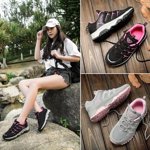Sneakers Women Men Platform Mountaineering and Outdoor Sports Breathable and Comfortable Travel Wading Shoes