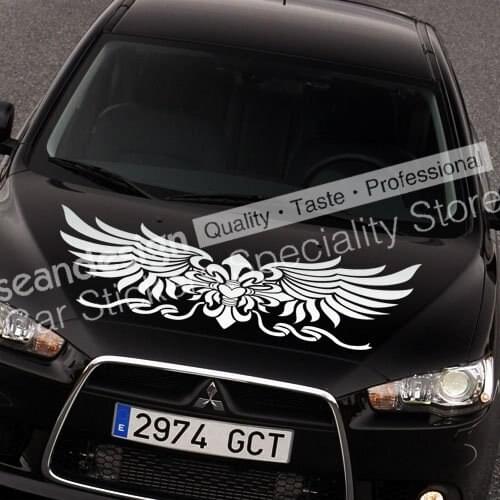 Cool! Totem Wing Series TT026 A Auto Car Decal Sticker PVC(black,white,red,Gray colour)