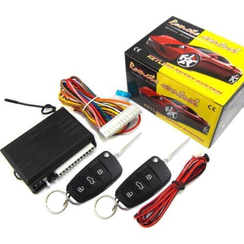 DC 12V M616-8118 Car Remote Control Central Lock Alarm Device With Motor System for drop shipping