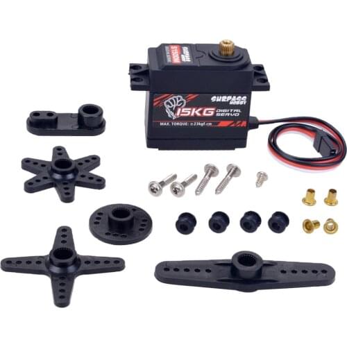 SURPASS 15KG Steering Digital Servo Metal Gears for 1:10 RC Car Ship DIY