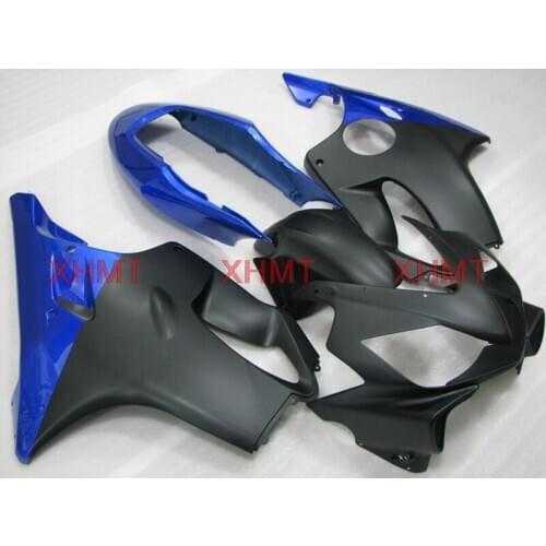 For CBR 600 2004 - 2007 Bodywork CBR600F4i 2005 Fairings CBR F4i 2004 matte Black Blue Fairings