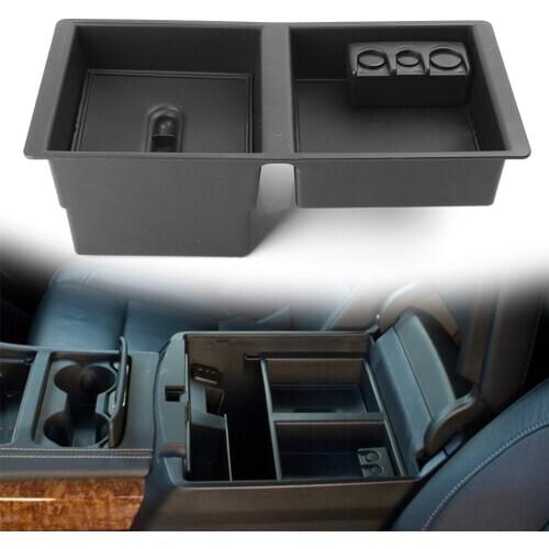 Car Center Console Organizer For Chevrolet Suburban Tahoe Silverado 2500 3500 1500 HD & For GMC Sierra 2500 3500 HD 1500 Yukon