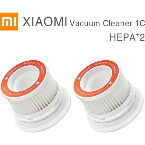 Original XIAOMI MIJIA Handheld Vacuum Cleaner 1C Part Pack Spare Parts Kits HEPA Filter Roller brush Soft Fluff Brush