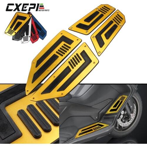 Motorcycle Footboard Steps Motorbike Foot For Yamaha TMAX 530 TMAX530 T-MAX 530 2012 2013 2014 2015 2016