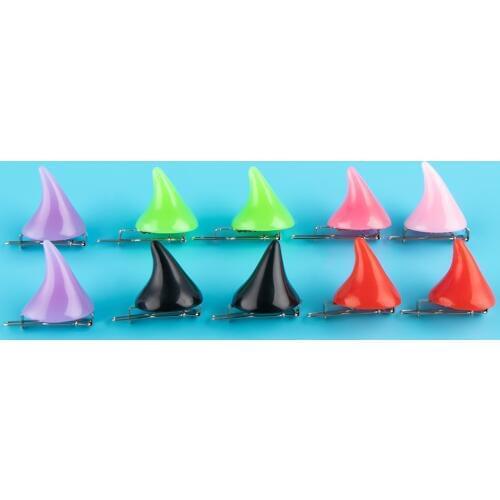 Explosion models 2 Pcs Sale Stereo Devil Horns Ears Hairpins Trendy Unique Head Clips Fashion lovely Hair accessories