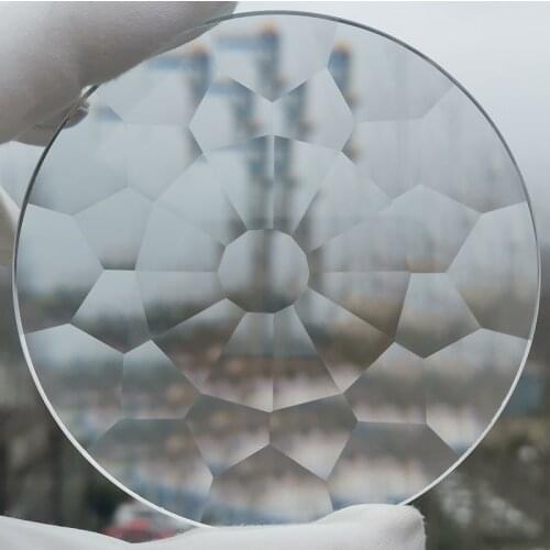 76mm Kaleidoscope Crystal Glass lens Camera Kaleidoscope Filter