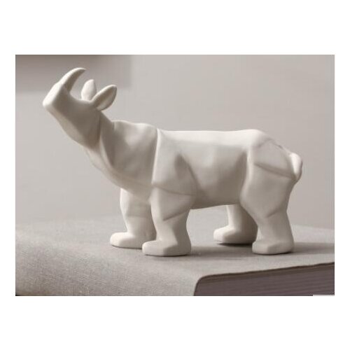 Northern Europe stylist works originality rhinoceros elephant puts out a sitting room wine ark tea table Crafts Sculpture