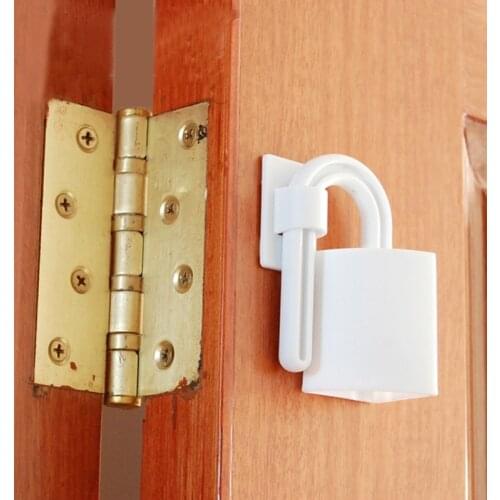 W3JF 2 Pcs/pack Baby Safety Finger Pinch Guard Door Stopper Baby Safety Gate Stopper