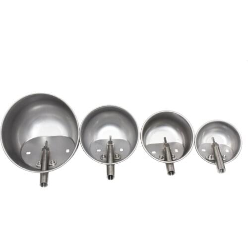 1 Pcs 304 Stainless Steel Pig Drinking Water Bowl Drinking Water Tank Piglets Automatic Drinking Fountains Pig Feeder Equipment