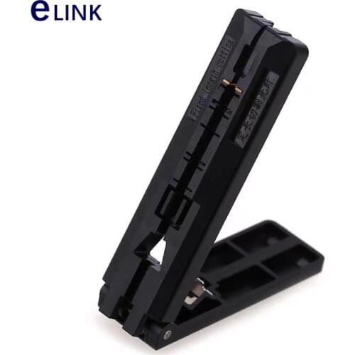 10pcs Fixed length Guiding rail fiber optic cable stripper optical fiber cutting ftth tool cold assembly free shipping ELINK